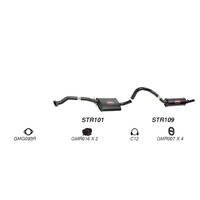 Redback Performance 2.5" Exhaust System for Holden Commodore VL V8 5.0 Wagon