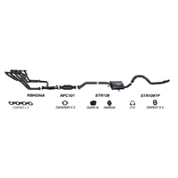 Redback Performance Exhaust System for Holden Commodore (01/1988 - 1995)