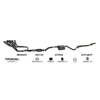 Redback Performance Exhaust System for Holden Commodore (04/1995 - 09/1997), Calais (04/1995 - 09/1997)
