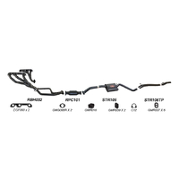 Redback Performance Exhaust System for Holden Commodore (10/1991 - 04/1995), Calais (10/1991 - 04/1995)