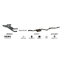 Redback Performance Exhaust System for Holden Commodore (04/1995 - 1997), Calais (04/1995 - 1997)