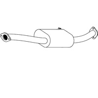 Redback Standard Replacement Exhaust for Nissan Patrol (10/2001 - 12/2012)
