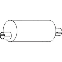 Redback Standard Replacement Exhaust for Holden Rodeo (07/1984 - 02/2003), Jackaroo (07/1984 - 02/2003)