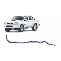 Redback 4x4 Extreme Duty Exhaust to suit Nissan Navara (11/2001 12/2006)