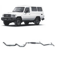 Redback 4x4 Extreme Duty Exhaust to suit Toyota Landcruiser 78 Series 4.2L TD (01/2001 01/2007)