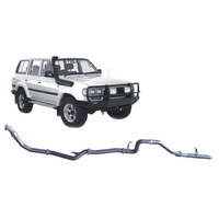 Redback 4x4 Extreme Duty Exhaust to suit Toyota Landcruiser 80 Series 4.2L 1HD-T/FT (01/1990 02/1998)