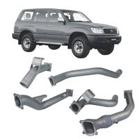 Redback 4x4 Extreme Duty Exhaust to suit Toyota Landcruiser 105 Series Wagon (03/1998 10/2007)