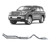 Redback 4x4 Extreme Duty Exhaust to suit Toyota Landcruiser 200 Series 4.5L V8 (11/2007 09/2015)