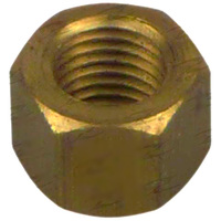 Brass Nuts for TOYOTA, M10 X 1.25, Hex 14.3mm, L 10.5mm