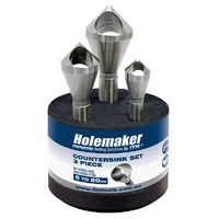 Holemaker 90 Degree 3 Piece Cross Hole Countersink Set SWSET-03