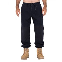 Heavy Lifts Elastic Cuffed Pant Colour Navy Blue