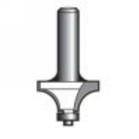 Carb-I-Tool 1/4" Rounding Over Bit T508B-1/2