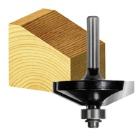 Carbitool 65deg Chamfering Router Bit 1/4 Shank T 8165B