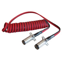Trail-Link Long Tail Tailgate Battery Charger Coil with 2Pole Plugs 200AMP