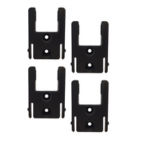 StealthMounts Black Milwaukee M18 Tool Mounts (4 Pack) TM-MW18-BLK-4