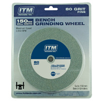 ITM Grinding Wheel Silicone Carbide 150 x 25mm 80 Grit Fine TM406-005