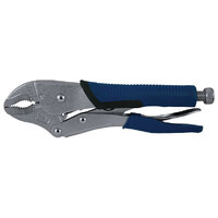 ITM Locking Plier Curved Jaw With Tpr Rubber Grip 250mm TM603-203
