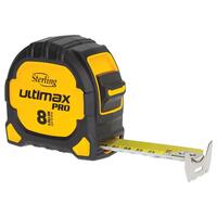 Sterling Ultimax 8m Metric Pro Tape Measure TMFX8027