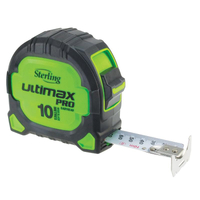 Sterling 10m Metric Ultimax Pro Tape Measure Easyread TMFXE1027