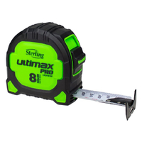Sterling Ultimax 8m Pro Metric Tape Measure - Easyread TMNXE8027