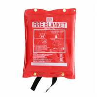 Firebox flame retardant 1.8m x 1.8m fire blanket kitchen car office warehouse emergency