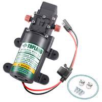 Topland 12v portable diaphragm water pump with safety accessories pressure self priming