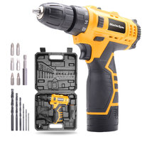 MasterSpec 12V Cordless Drill Driver Screwdriver Accessories W/ 1 Battery