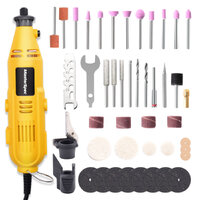 MasterSpec Rotary Tool Kit Grinder Polisher Knife Chainsaw Sharpener Multi Acces