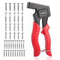 TOPEX 41 Pieces Hollow Wall Anchor Fixing Setting Tool Kit