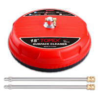 TOPEX 15" Surface Cleaner For Pressure Washer quick connector up to 3600 psi