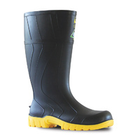 Bata Industrials Safemate Gumboots Black/Yellow