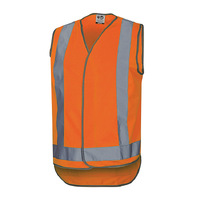 Force360 Orange Day & Night Safety Vest 25 Pack