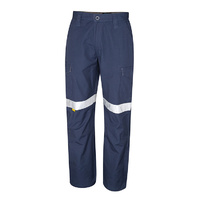 TRU Workwear Mid Weight Cotton Cargo Trousers with 3M Tape