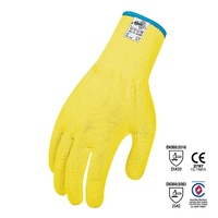 Force360 Cut 5 Hi-Vis Yellow Food 13 gauge Glove 12 Pack