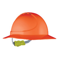 Force360 GT11 Type 1 ABS Vented Broad Brim Hard Hat with Ratchet Harness