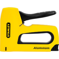 Stanley Sharpshooter Staple Gun Heavy Duty Aluminium Yellow TR150