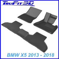 3D Kagu Rubber Mats for BMW X5 2013-2018 (F15) Front & Rear