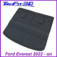 3D Kagu Rubber Cargo Mat for Ford Everest 2022+ Next Gen