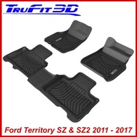 3D Maxtrac Rubber Mats ford Territory SZ SZ2 2011-2017 Front & Rear