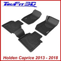 3D Maxtrac Rubber Mats for Holden Caprice 2013-2018 WN Front & Rear