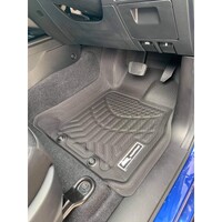 3D Maxtrac Rubber Mats for ISUZU D MAX Dual Cab 2020-2023 Front & Rear