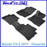 3D Kagu Rubber Mats for Mazda CX-5-KF -2017+ Front & Rear