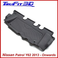 3D Maxtrac Rubber Mats for Nissan Patrol Y62 2013+-3Rd Row Only