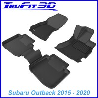 3D Kagu Rubber Mats for Subaru Outback 2015-2020 Front & Rear