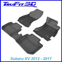 3D Kagu Rubber Mats for Subaru XV 2012-2017 Front & Rear