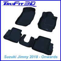 3D Kagu Rubber Mats for Suzuki Jimny Auto 2018+ Front & Rear