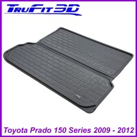 3D Kagu Rubber Cargo Mat for Toyota Prado 150 Series 2009-2022 Colour Black