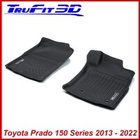 3D Maxtrac Rubber Mats for Toyota Prado 150 Series 2013+ Front Only