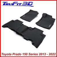 3D Maxtrac Rubber Mats for Toyota Prado 150 Series 2013+ Front & Rear