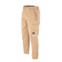 Unit Mens Pants Work Cargo Demolition 28 Khaki